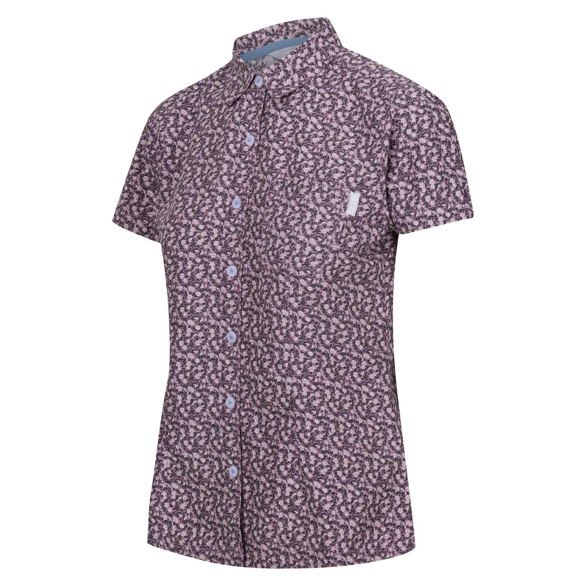 Chemisier Manches Courtes Motif/style Imprimé Petites Fleurs MINDANO Femme 3/5