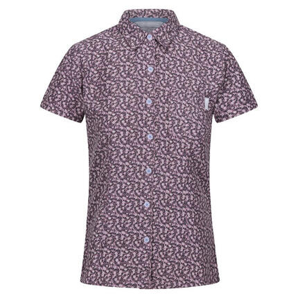Chemisier Manches Courtes Motif/style Imprimé Petites Fleurs MINDANO Femme