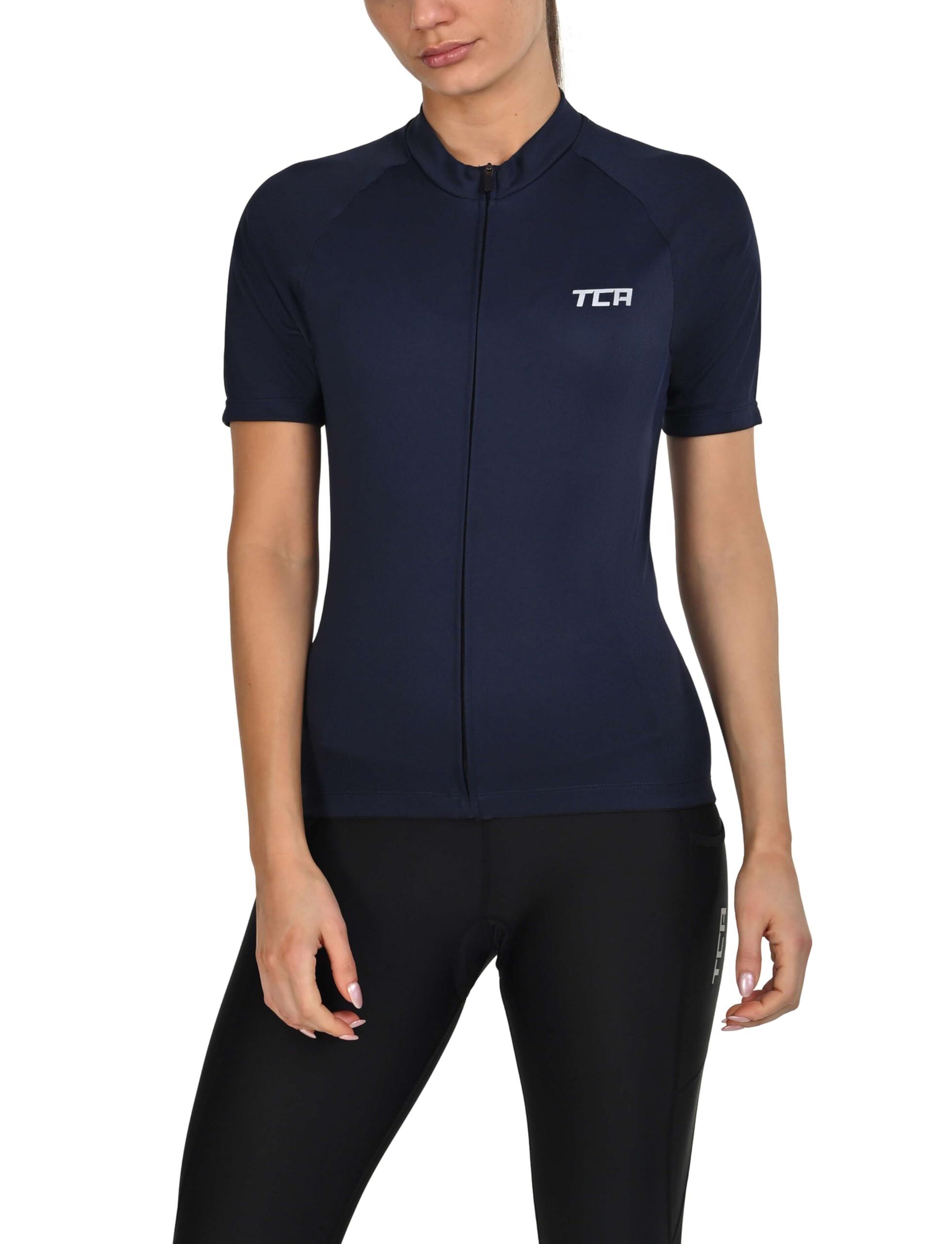 TCA Damen All-Day Fahrradtrikot – Leichtes, atmungsaktives Kurzarmtrikot