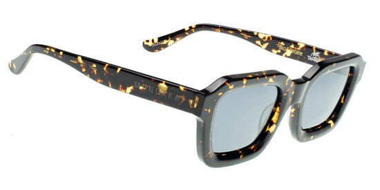 **Lunettes de soleil TAMARIN noir et jaune, Polarisés GRIS - cat.3 - MUNDAKA**