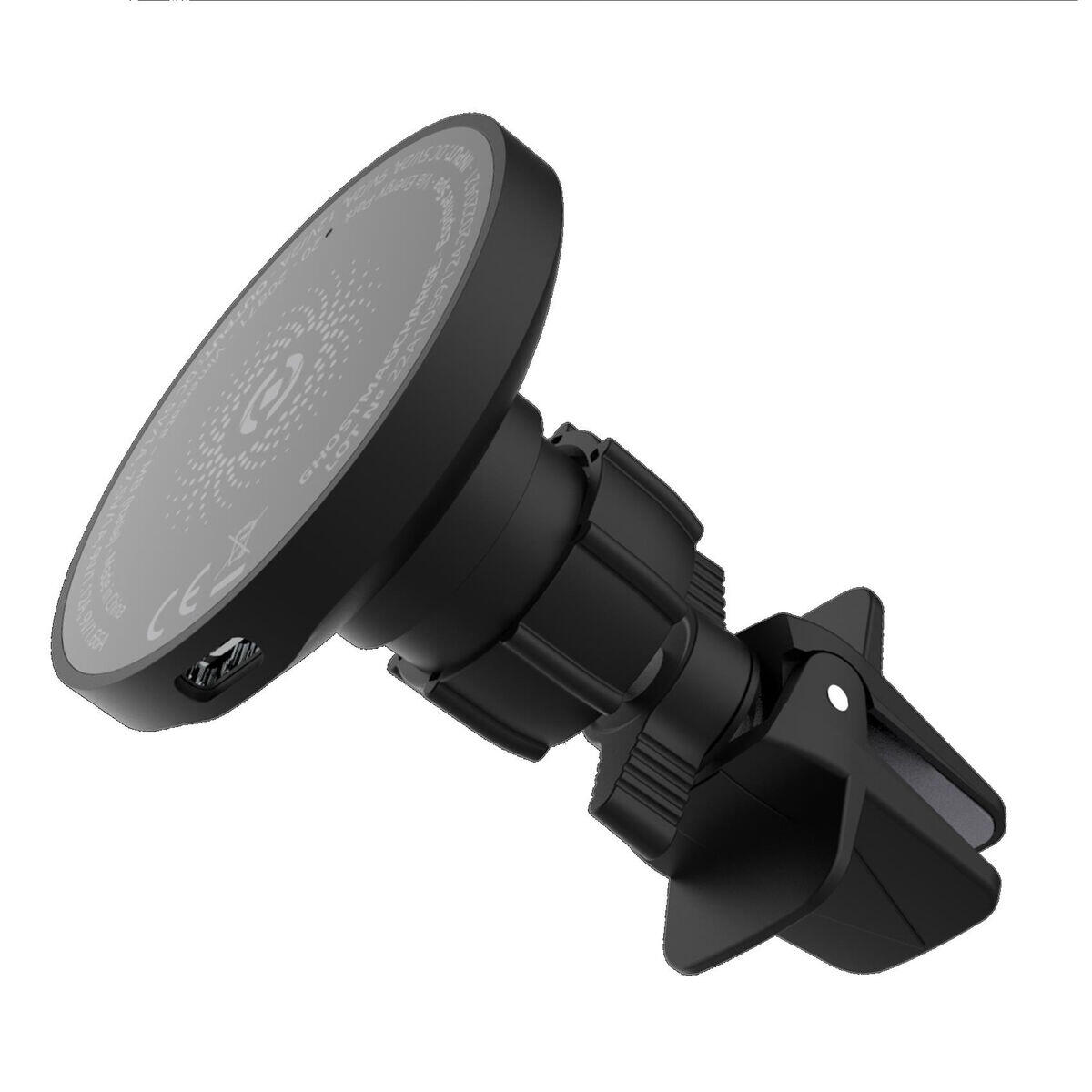 Supporto per cellulari Celly GHOSTMAGCHARGE Alluminio 1/1