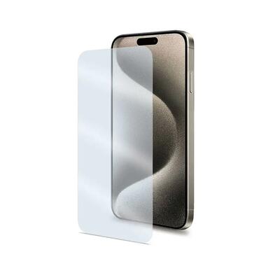 Schermbeschermer voor mobiel celly iphone 16 pro transparant