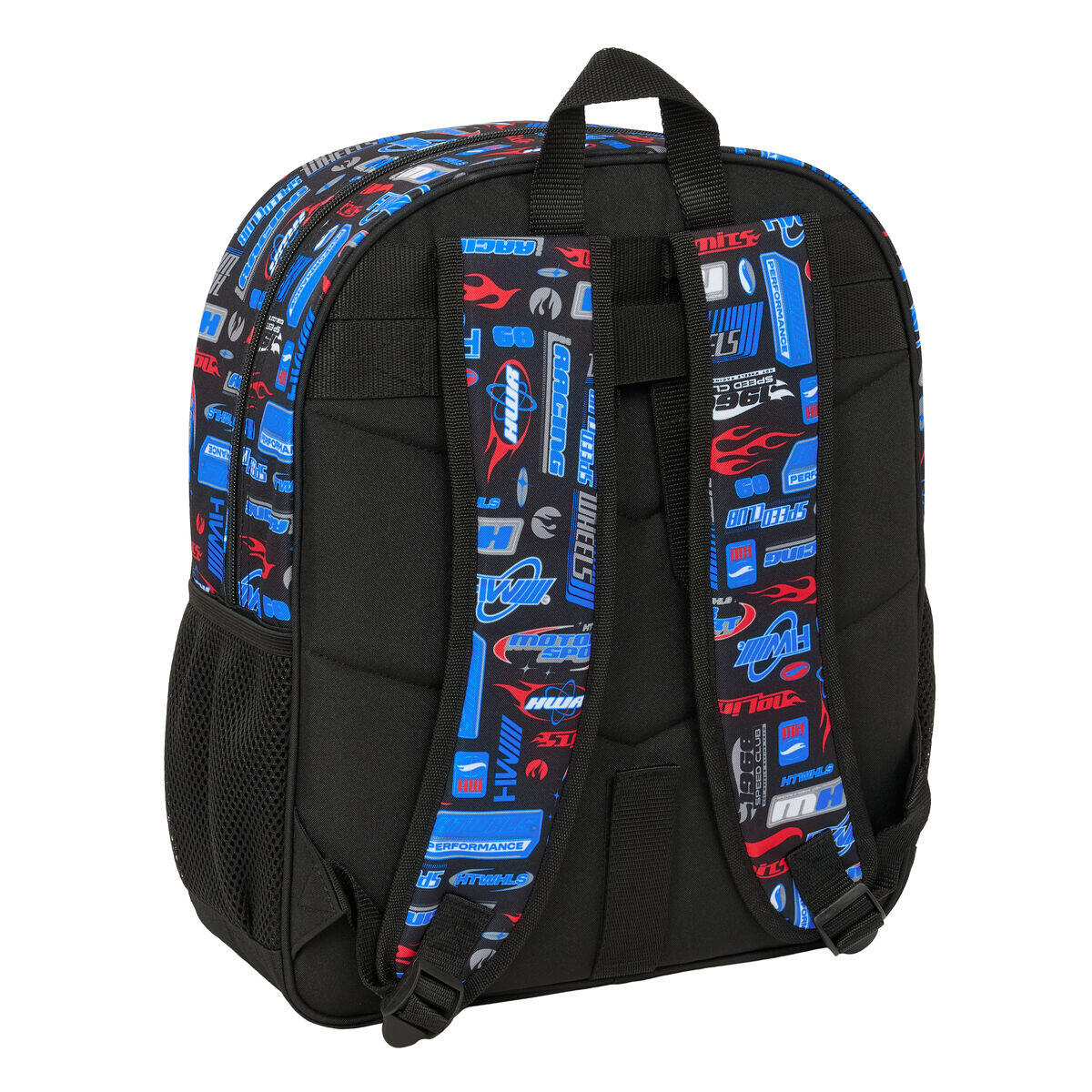 Mochila Escolar Hot Wheels Poliéster 300D 3/3