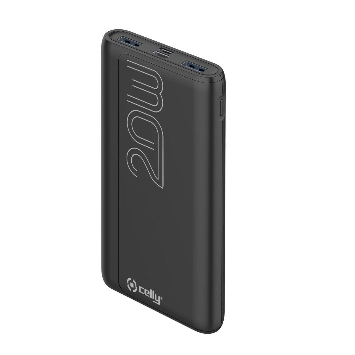 Powerbank Celly PBPD10000EVOBK Noir 1/4