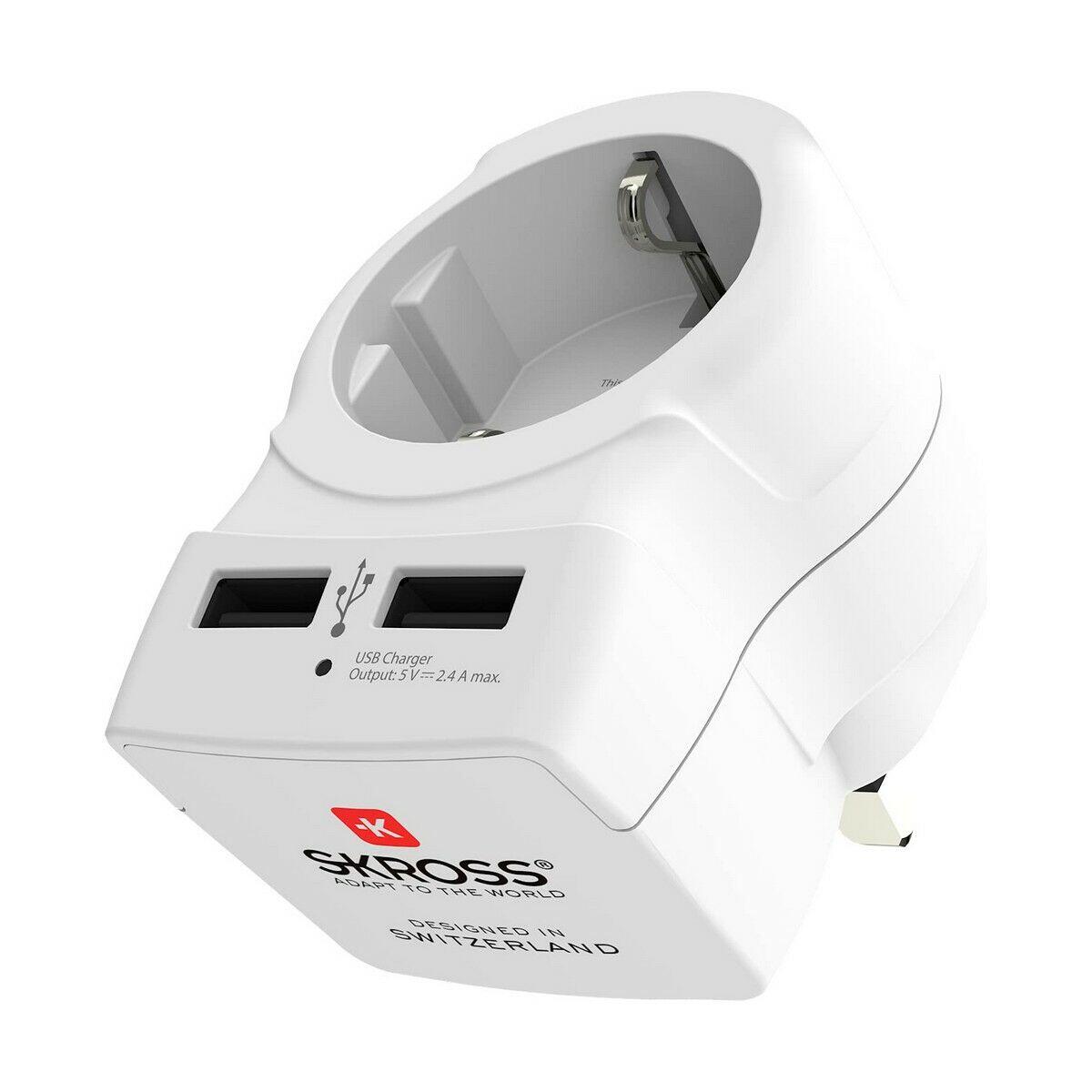 Adaptateur de courant Skross 1500280 United Kingdom 4/5