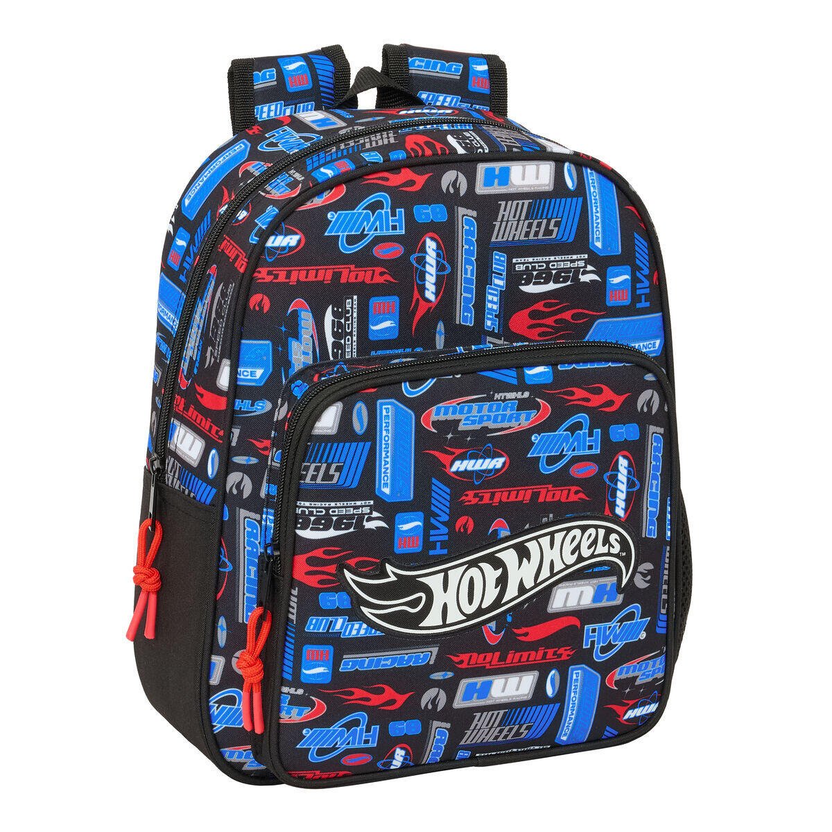 Mochila Escolar Hot Wheels Poliéster 300D 3/3