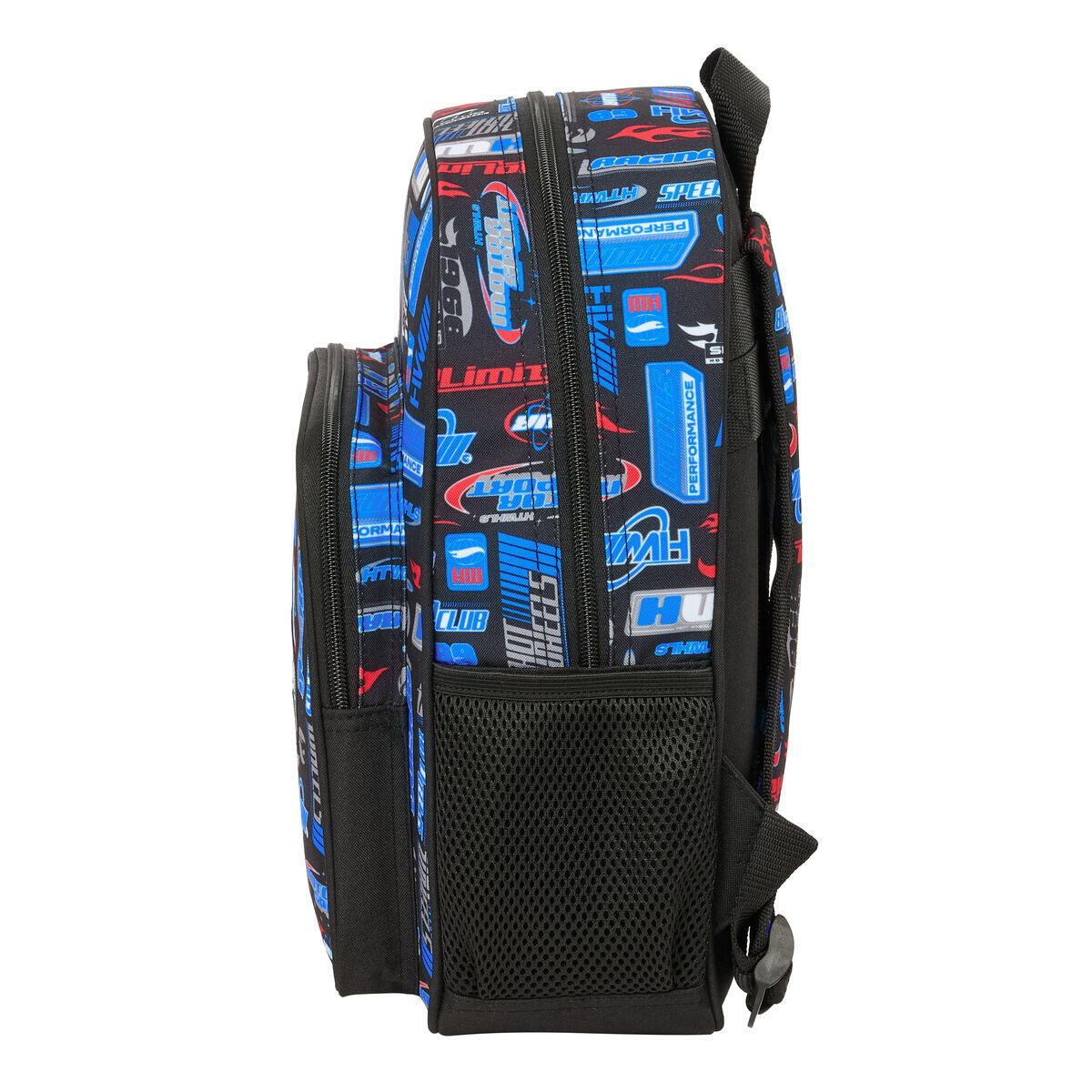 Mochila Escolar Hot Wheels Poliéster 300D 2/3