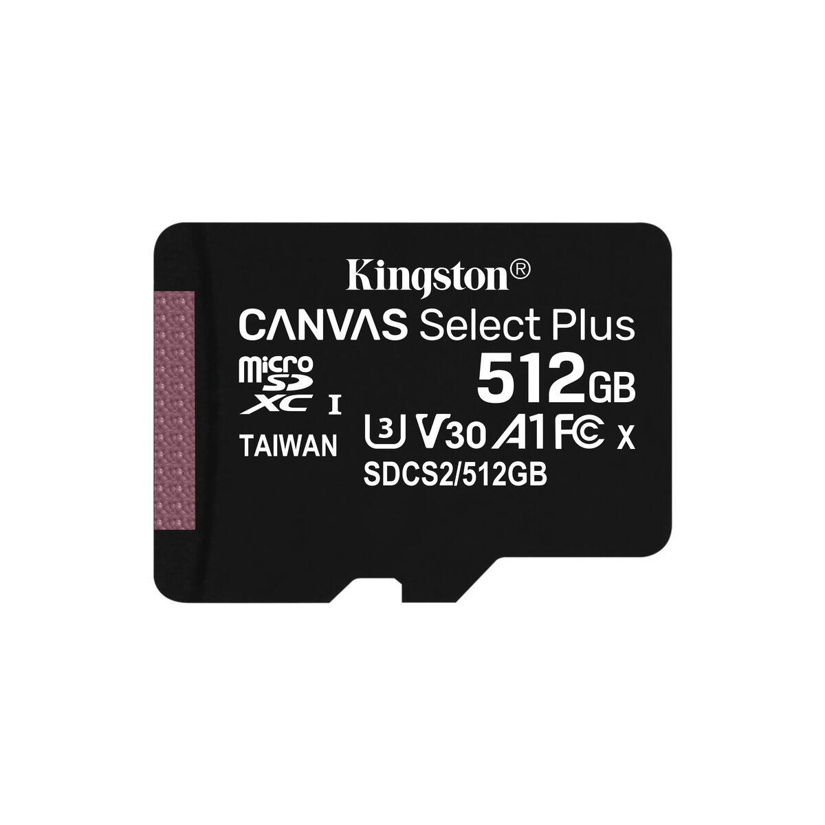 KINGSTON Tarjeta Micro SD Kingston Canvas Select Plus 512 GB
