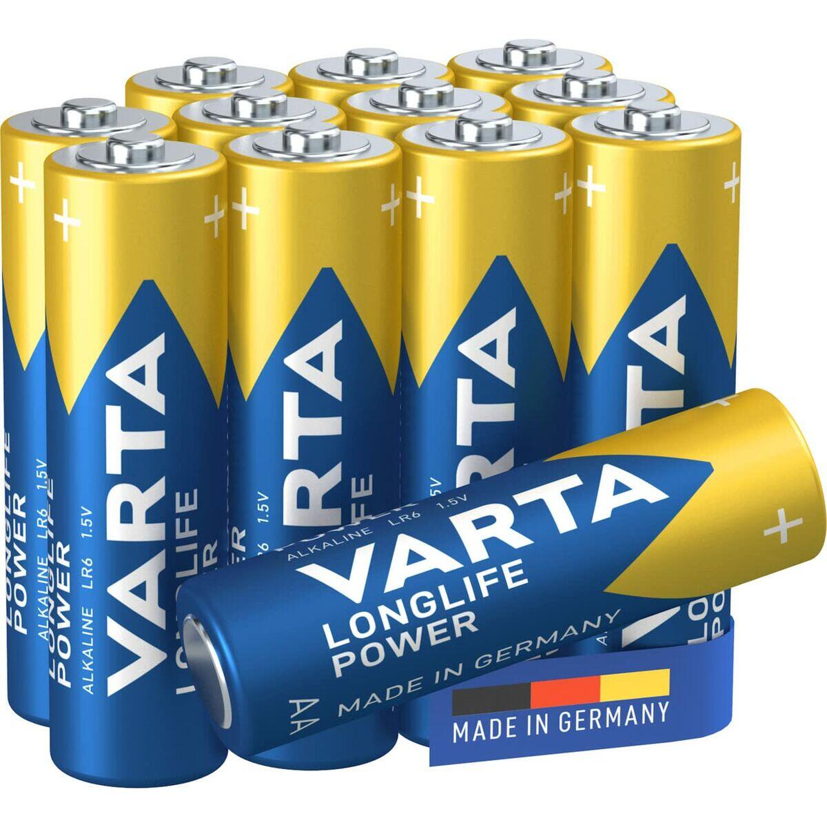 Piles Alcalines Varta Longlife Power 1,5 V 2/2