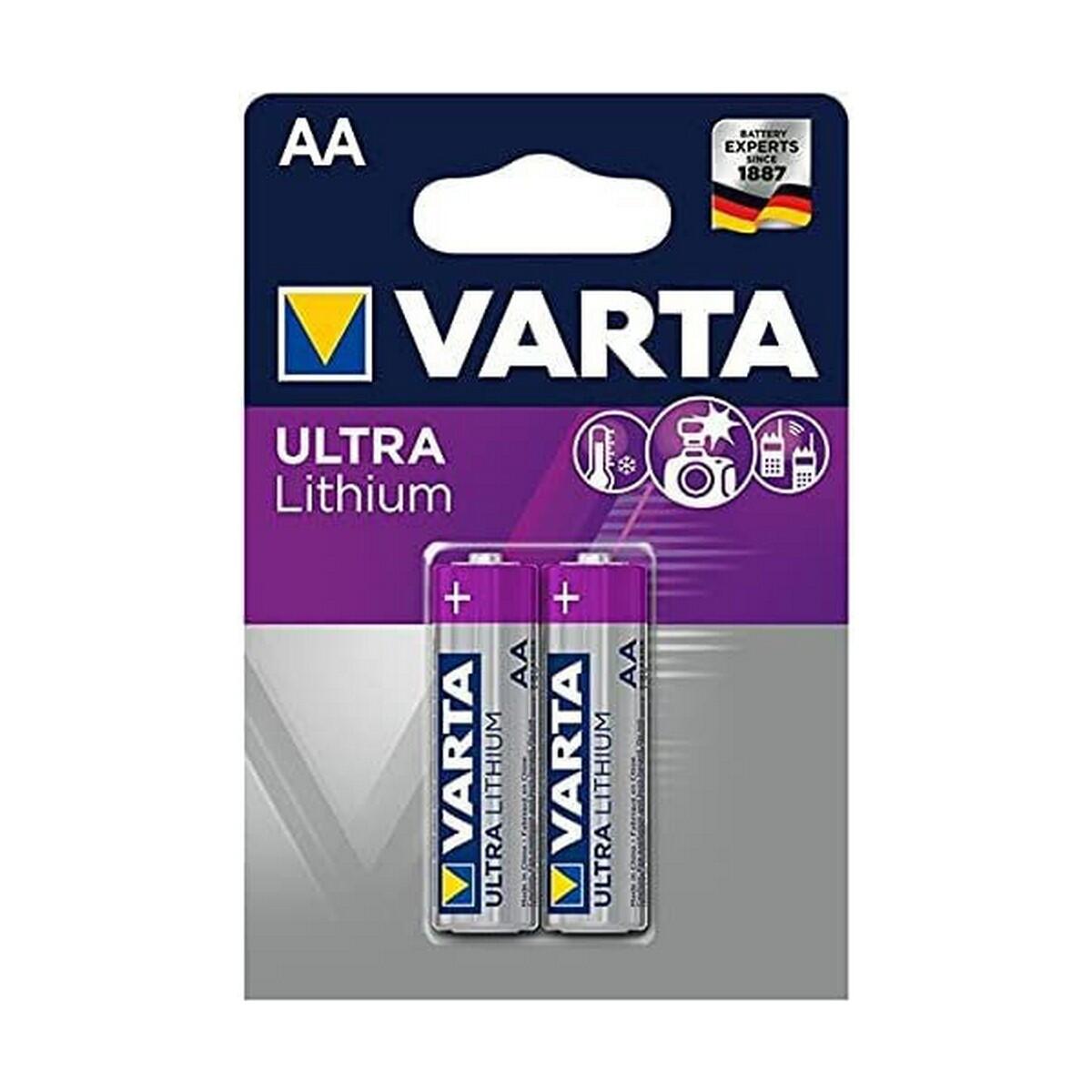 Batterijen Varta Ultra Lithium 1,5 V 2/2
