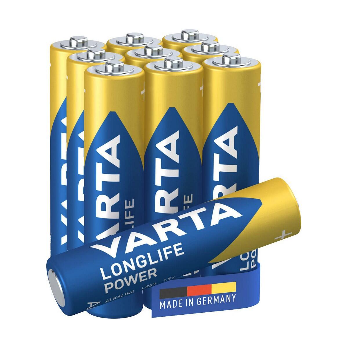 Batteries Varta Long Life Power 1,5 V 2/3