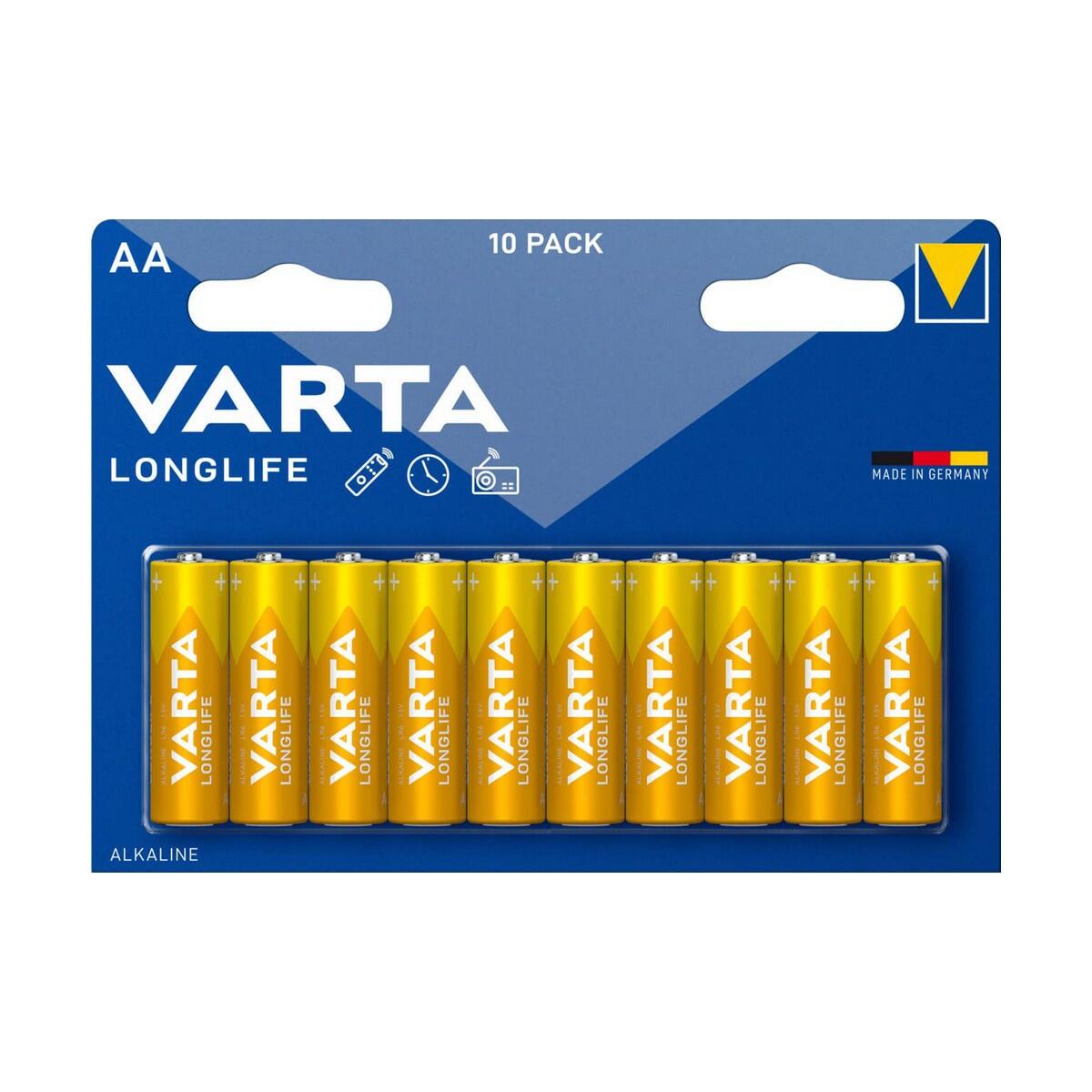 Batteries Varta Long Life Power 1,5 V 3/3
