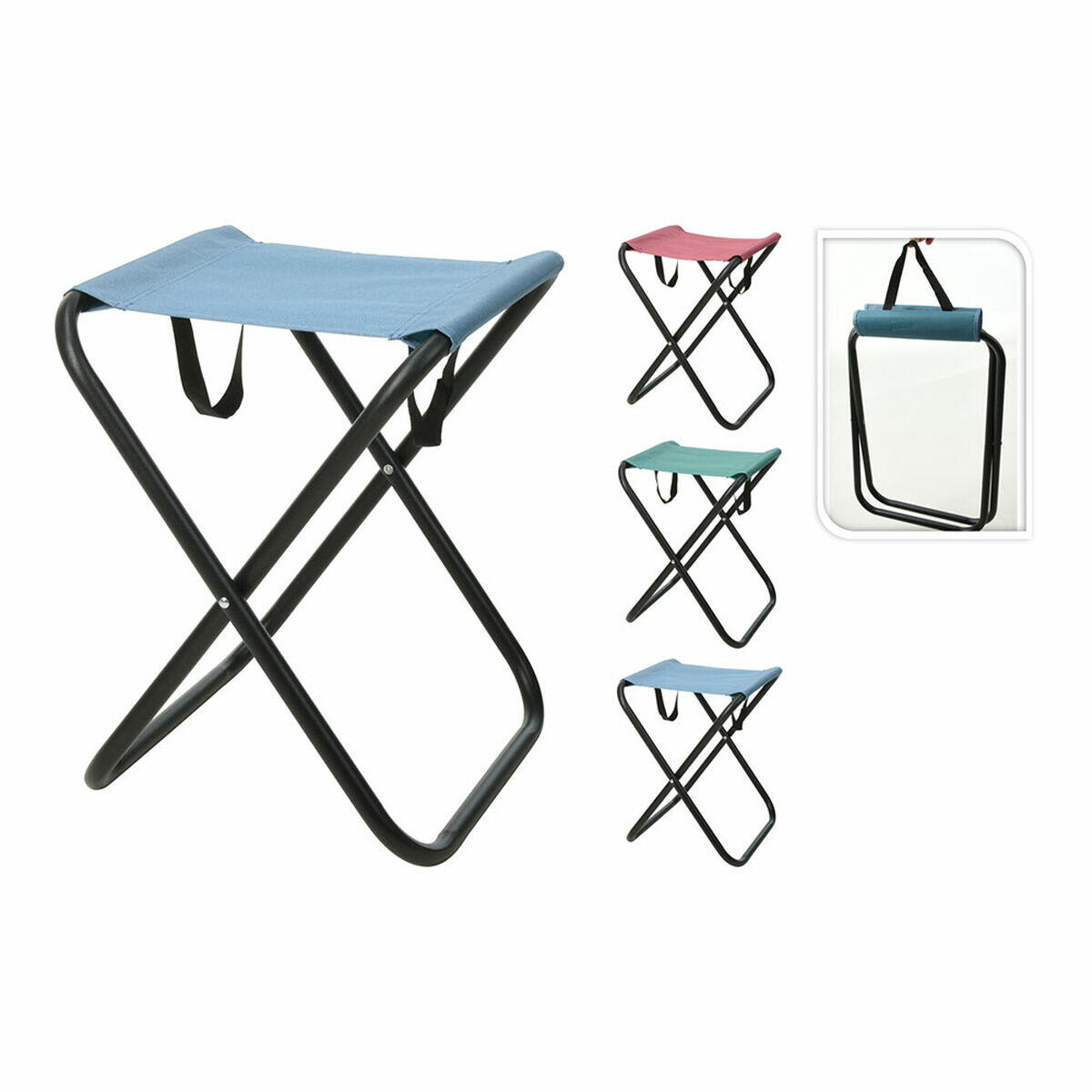 Taburete Plegable Redcliffs Azul 2/2