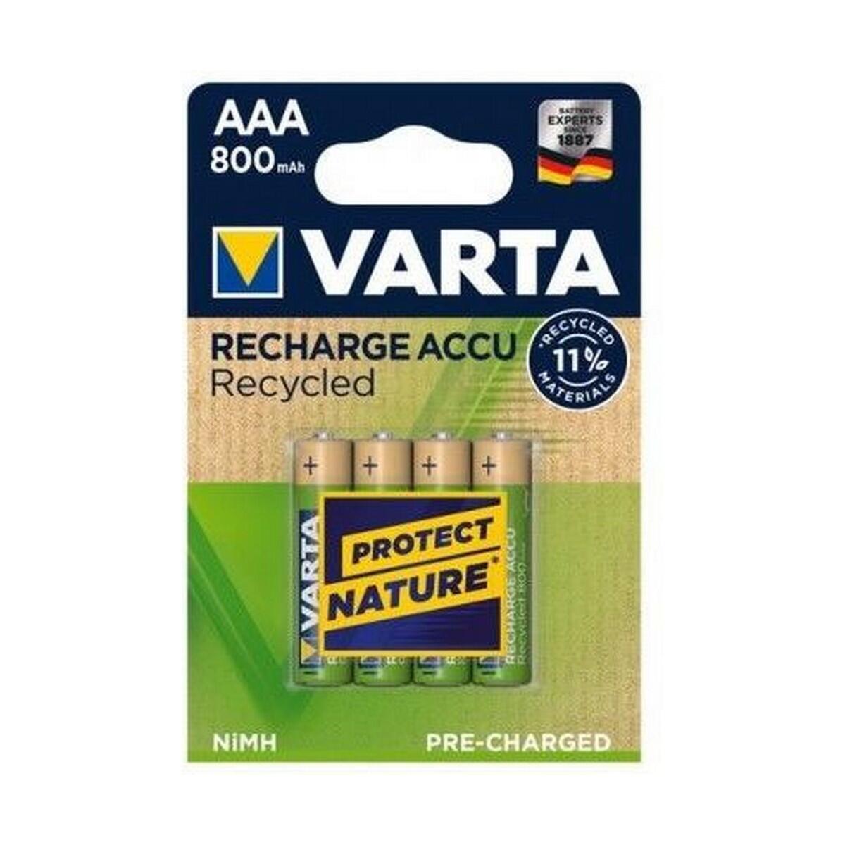 Varta - Piles Rechargeables Varta 56813 101 404 Aaa - Pile - Multicolore - No Size - Decathlon