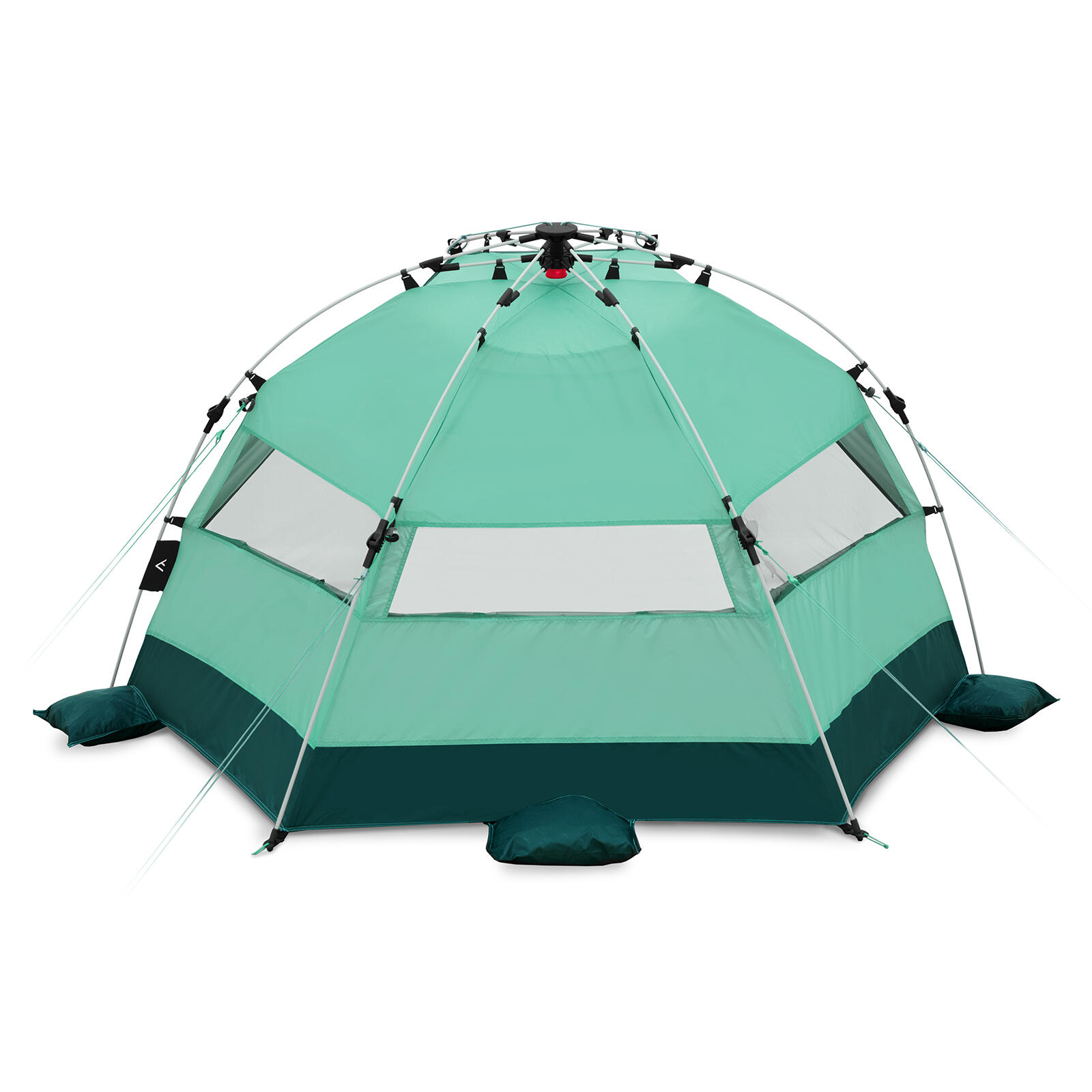 Tente de plage Quick Bay Strand Bahamamint Montage rapide UV80+ qeedo 4/7