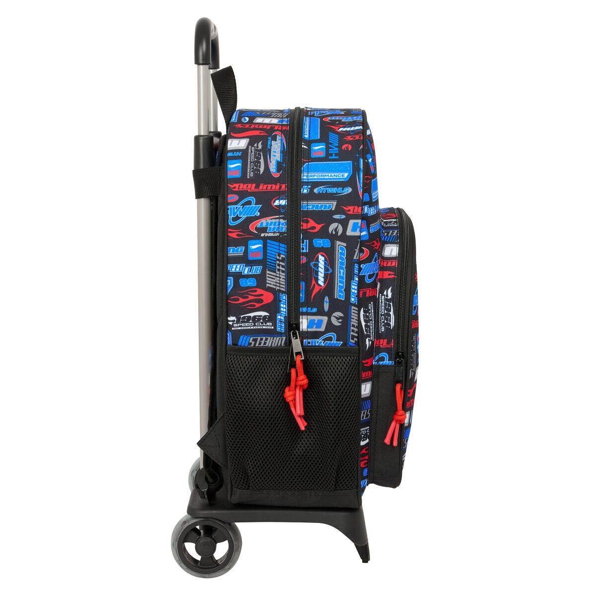 Mochila Escolar Hot Wheels Poliéster 300D 2/3