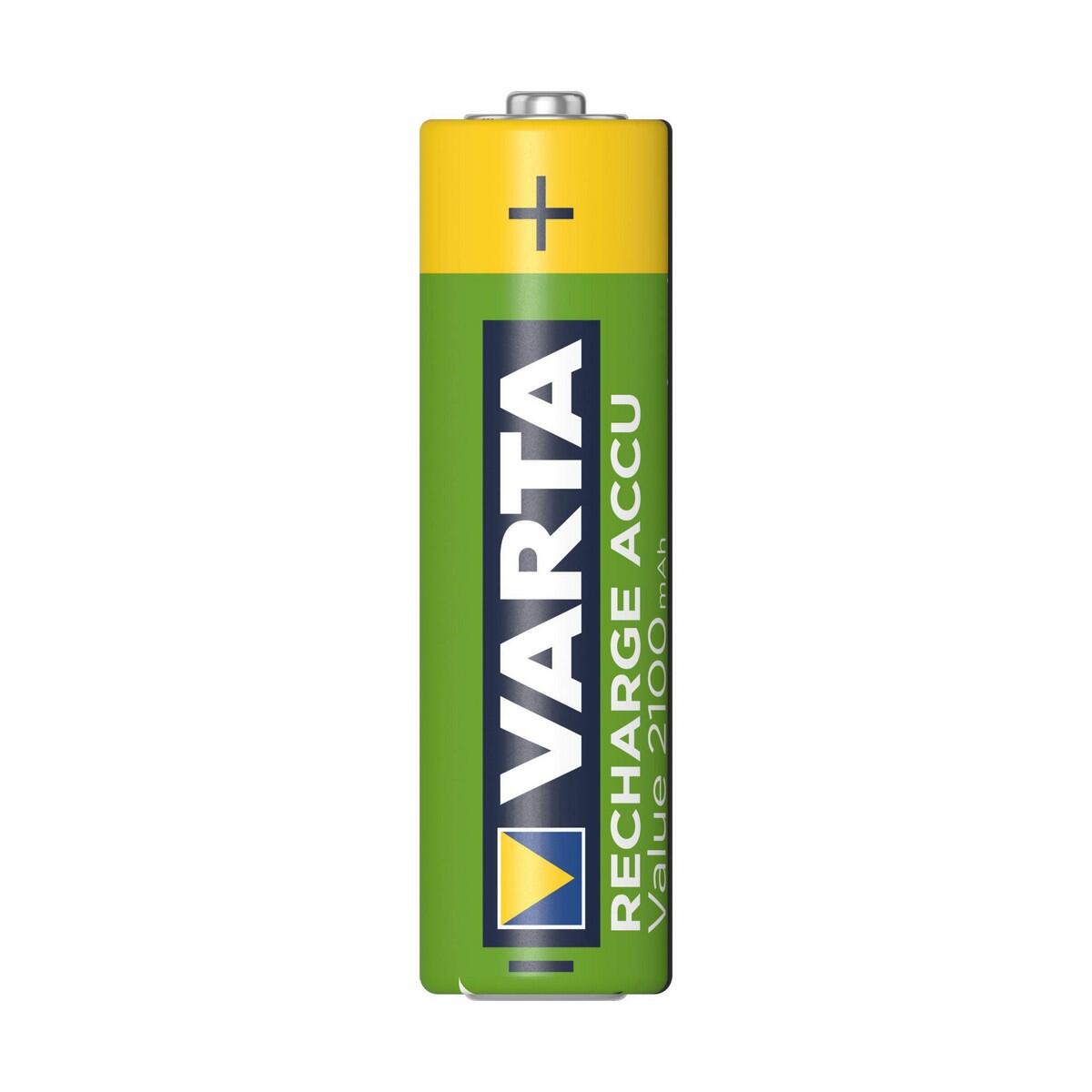 Piles Rechargeables Varta Blx4 2100Mah 1,2 V 2/2
