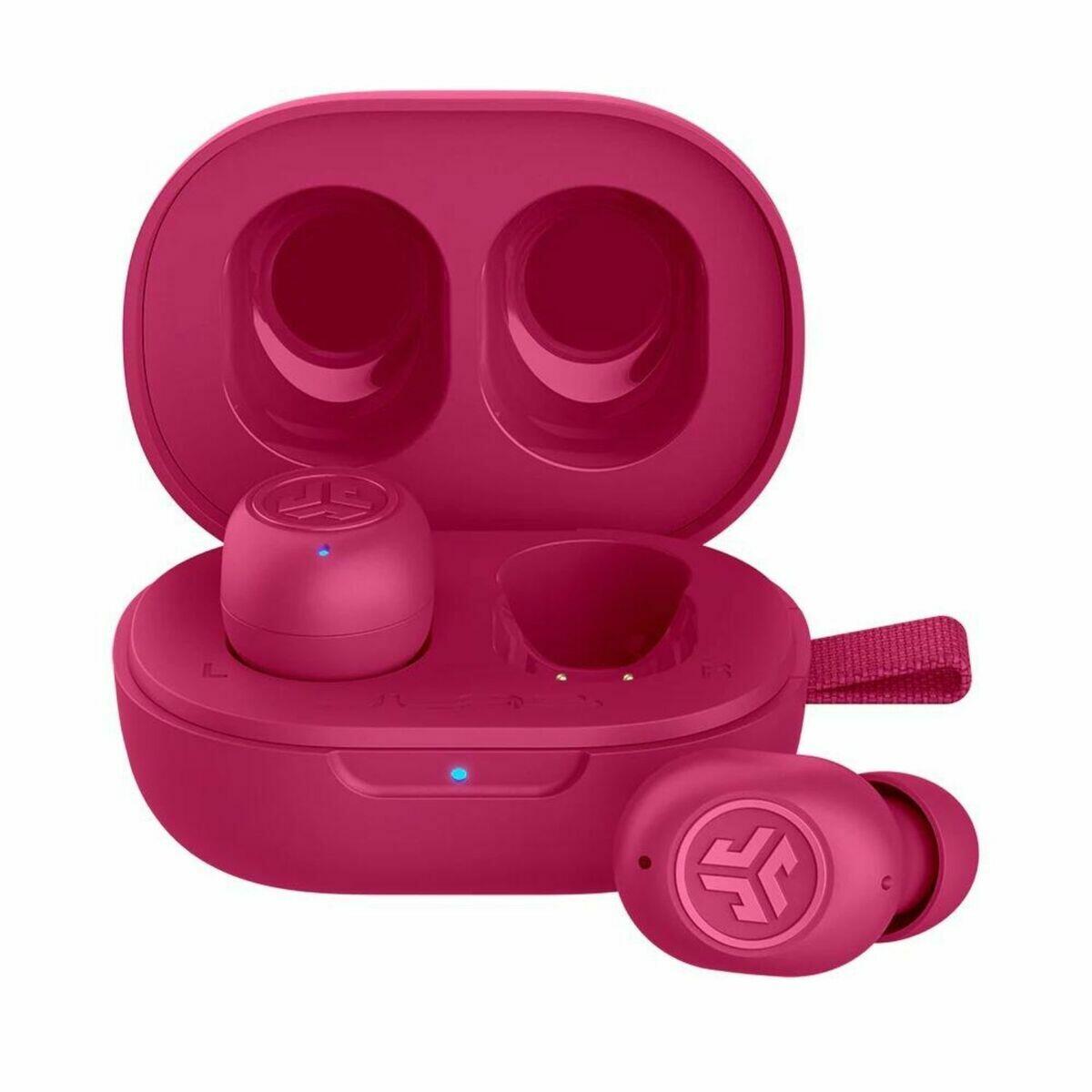 JLAB Auricolari Wireless con Custodia di Ricarica JLab IEUEBJBMINIRPNK124 Rosa