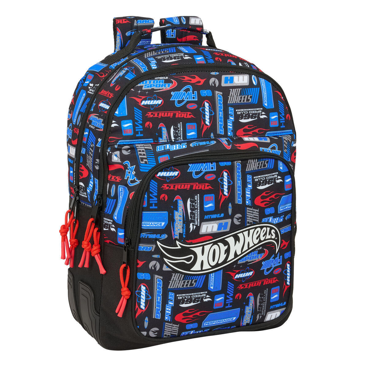 Mochila Escolar Hot Wheels Poliéster 300D 2/3