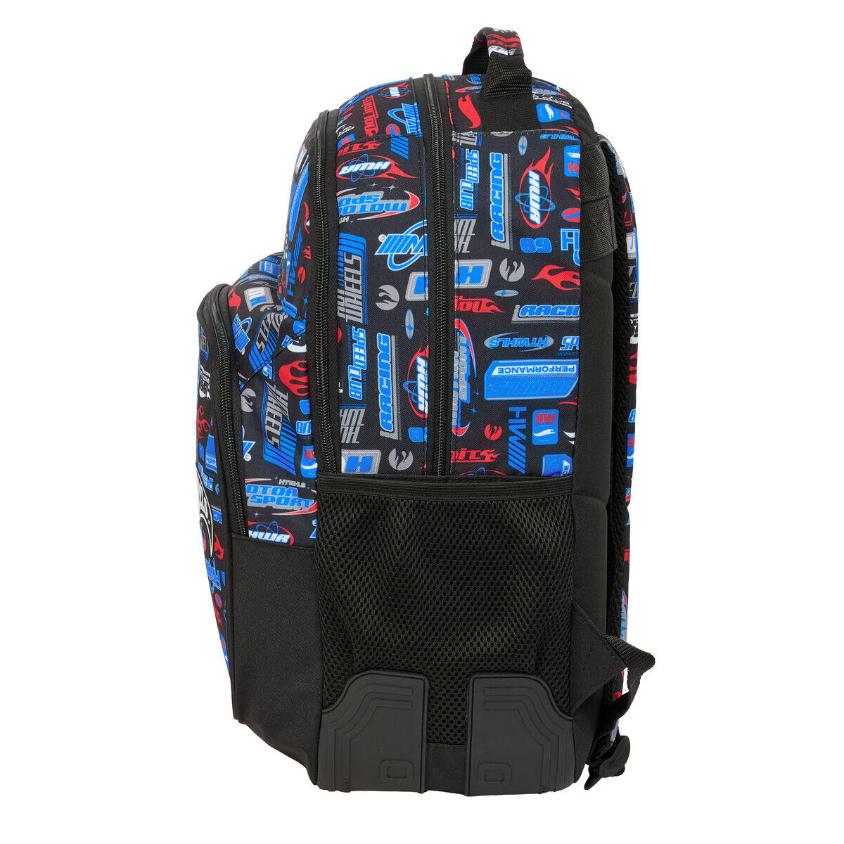 Mochila Escolar Hot Wheels Poliéster 300D 3/3