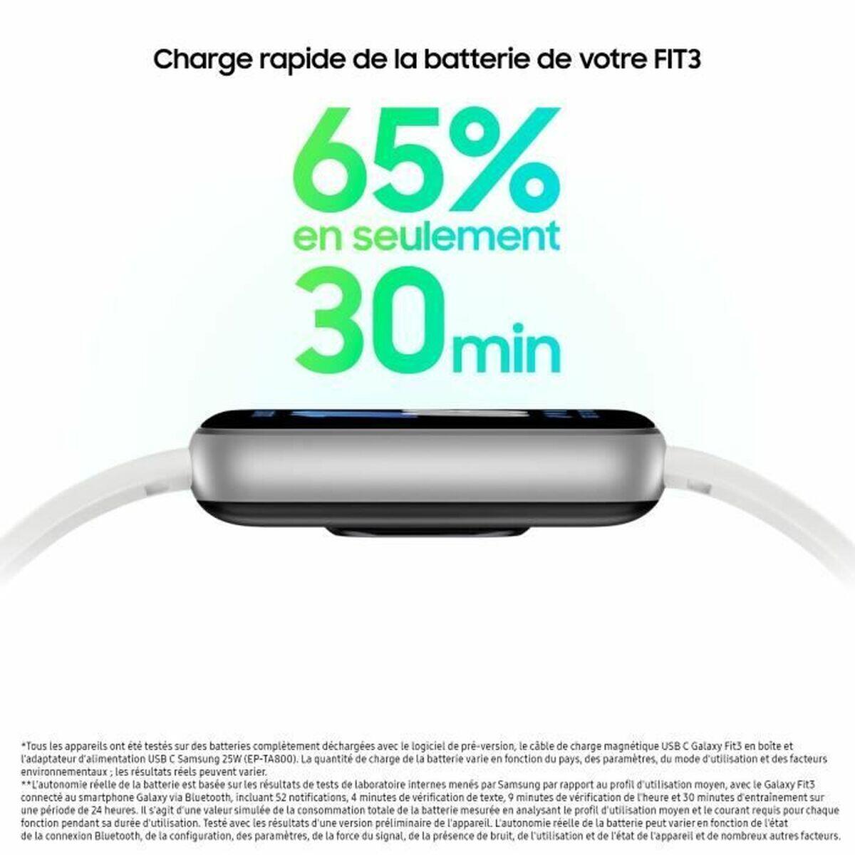 Bracelet d'activités Samsung Galaxy Fit3 Gris 3/5
