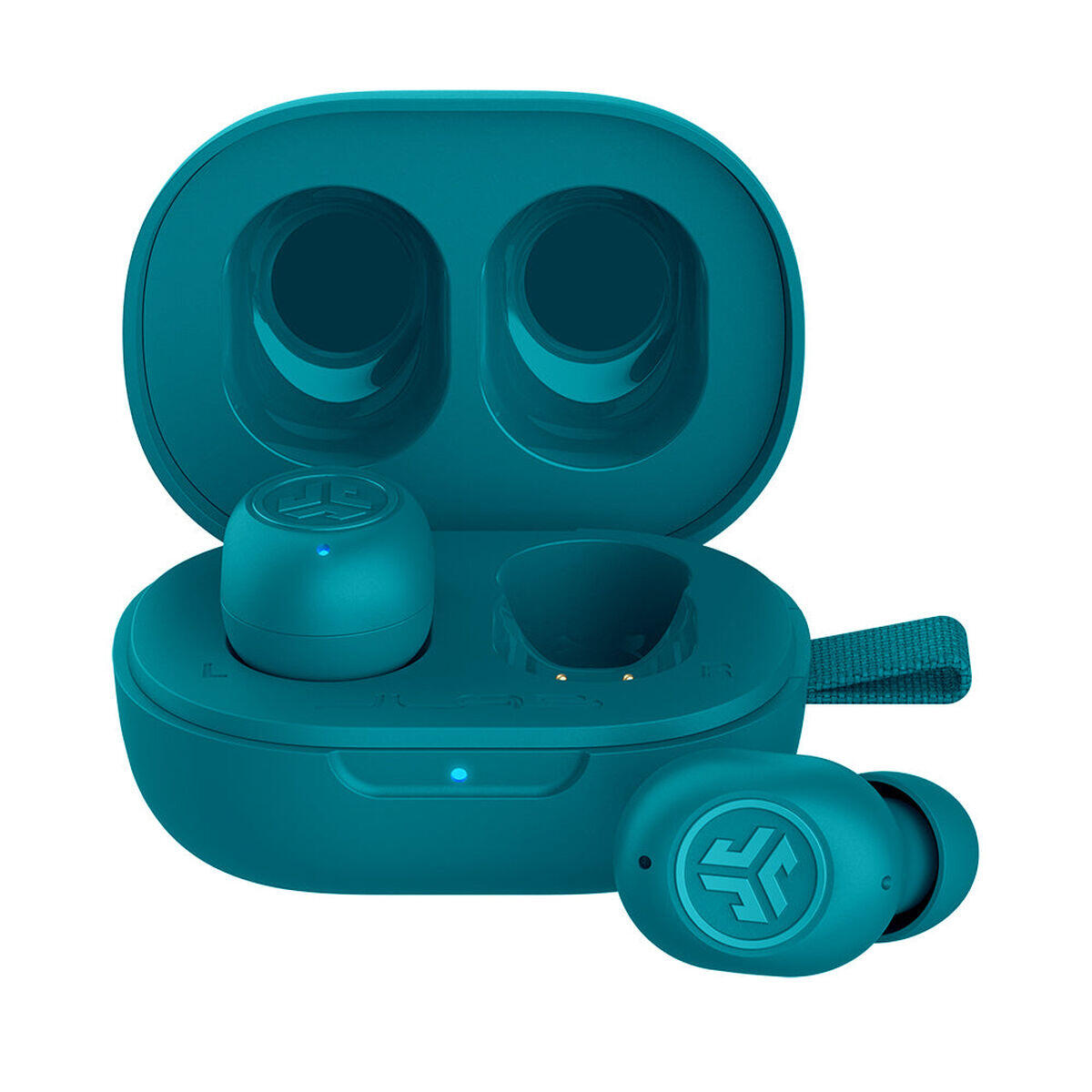 JLAB Auricolari Wireless con Custodia di Ricarica JLab IEUEBJBMINIRAQUA124 Turchese