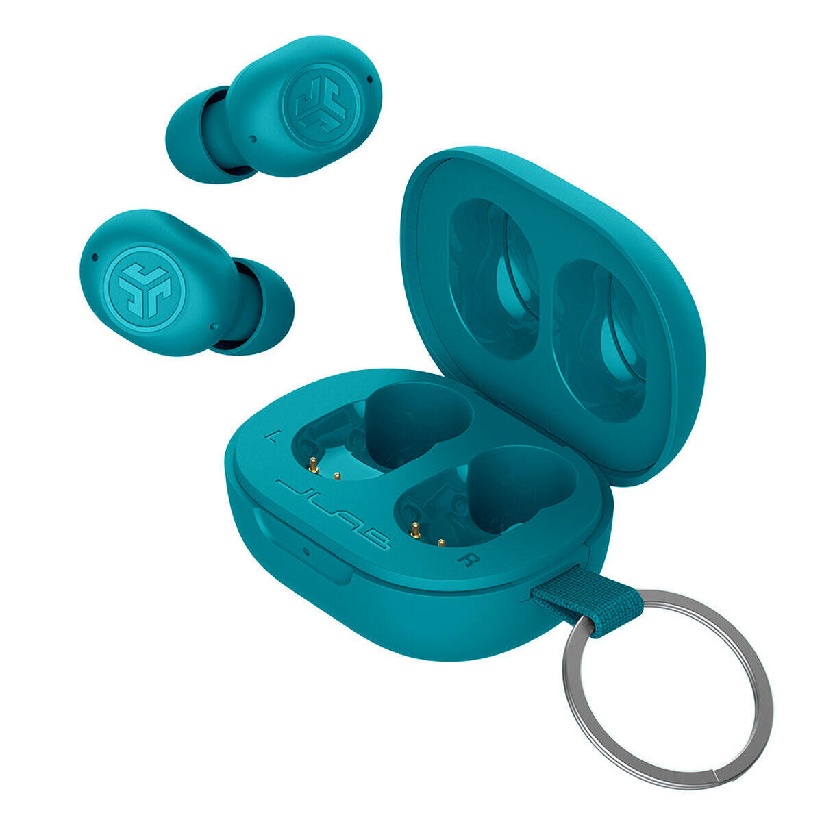 Écouteurs Sans Fil avec Étui de Charge JLab IEUEBJBMINIRAQUA124 Turquoise 3/3