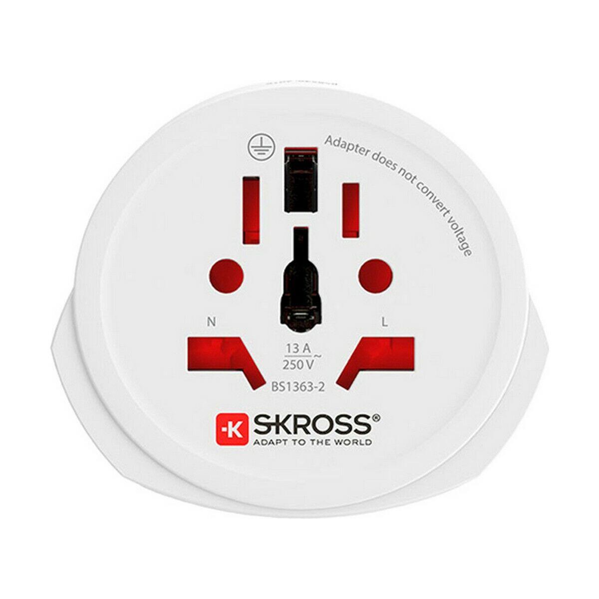 Adaptateur de courant Skross 1500211-E Européen 2/5