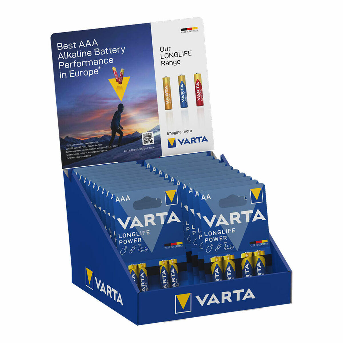 Alkali-Mangan-Batterie Varta 20 uds 1/1