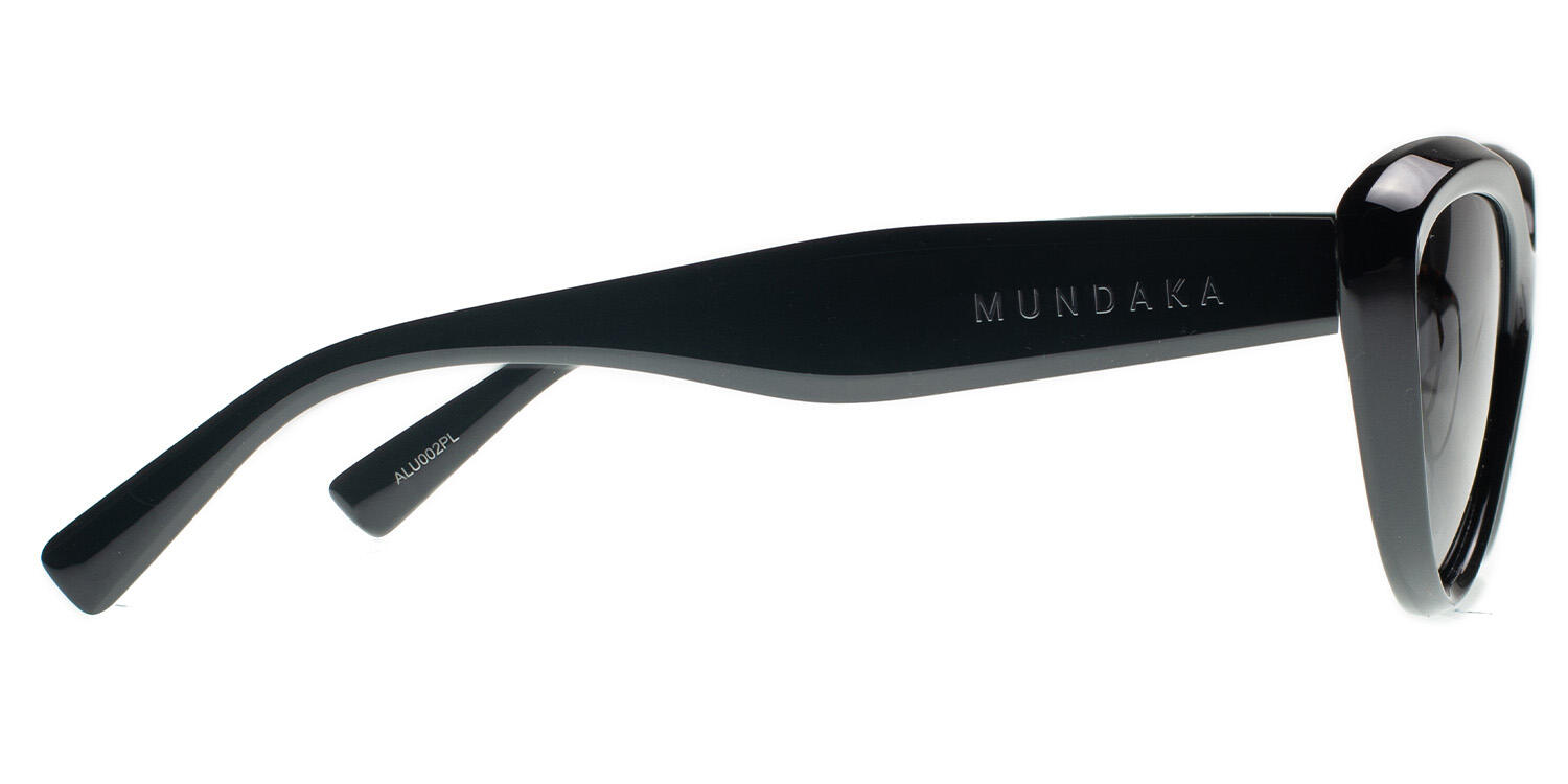 **Gafas de sol ALULA negro, Polarizadas GRIS - cat.3 - MUNDAKA** 3/4