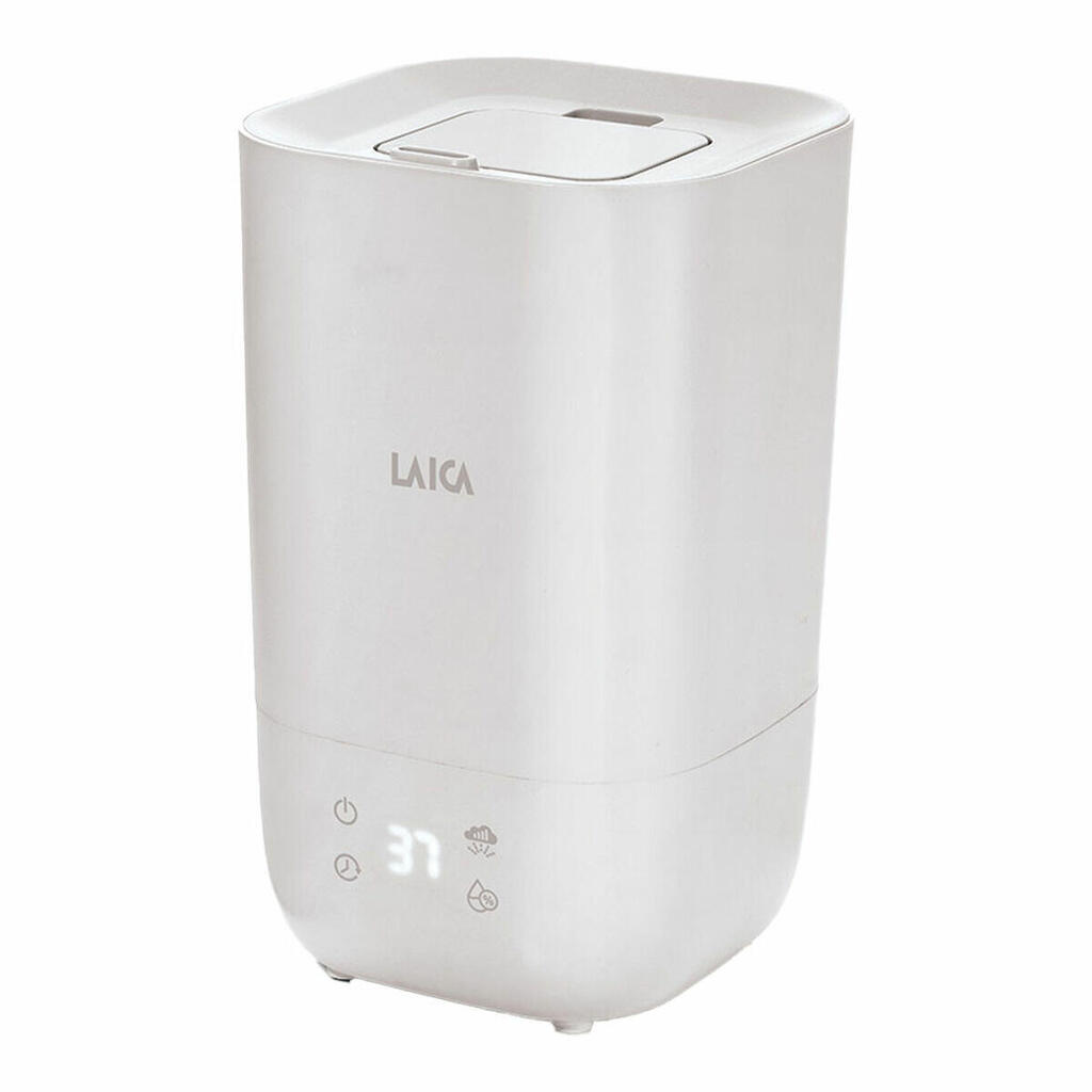 Ultrasonic Humidifier and Aroma Diffuser with LED LAICA White