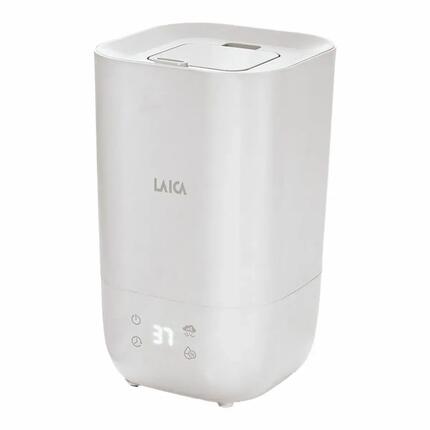 Luftbefeuchter mit Ultraschall, Aromazerstäuber und LED-Licht LAICA Weiß