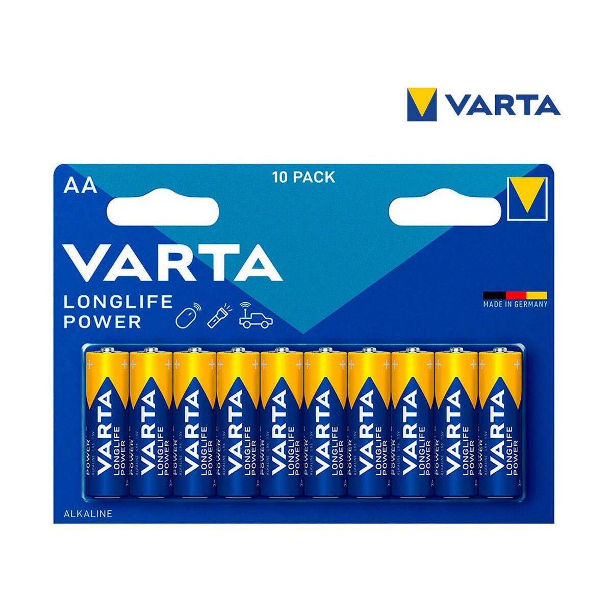 Batteries Varta High Energy AA 10-pack LR6 4/4