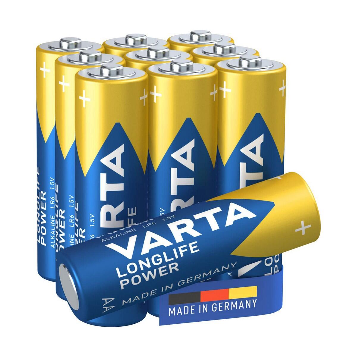 Batteries Varta High Energy AA 10-pack LR6 3/4