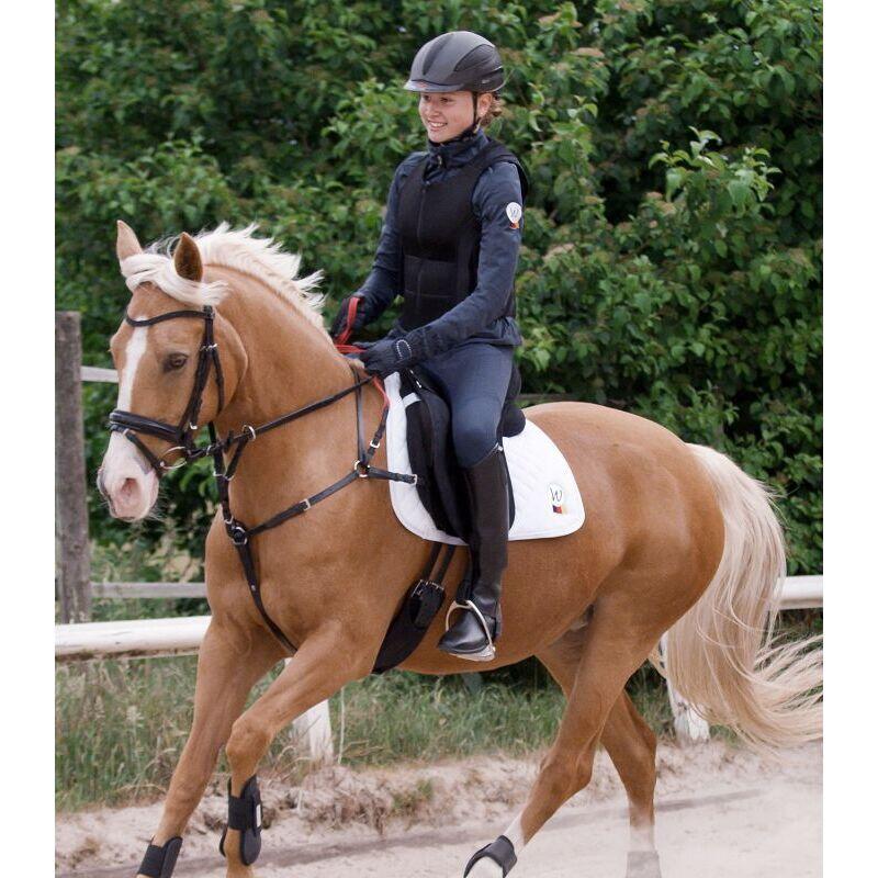 Collare da caccia per cavallo con redini di sicurezza Waldhausen Secutrust 2/5