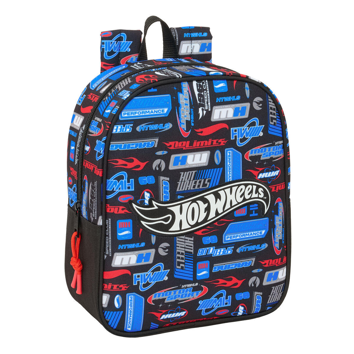 Mochila Escolar Hot Wheels Poliéster 300D 1/3