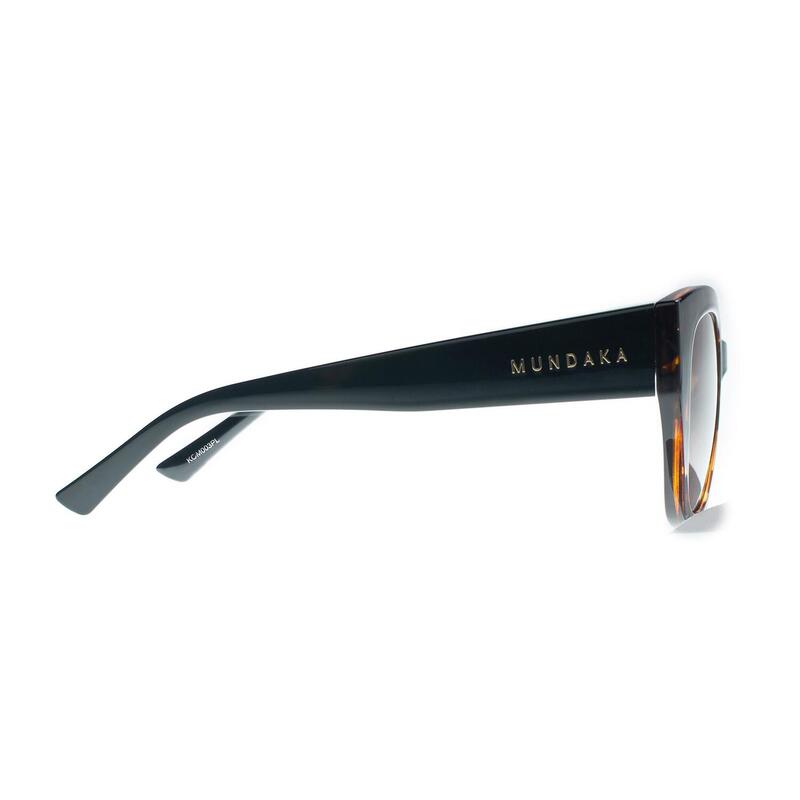 **Lunettes de soleil KOME marron et noir, Polarisés BRONZE - cat.3 - MUNDAKA**