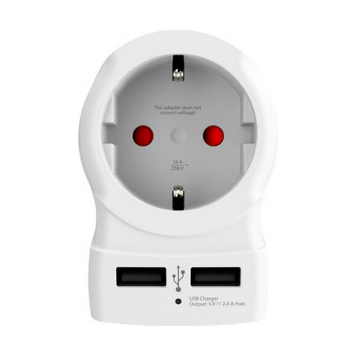 Adaptateur de courant Skross 1500281 États-Unis 2/5