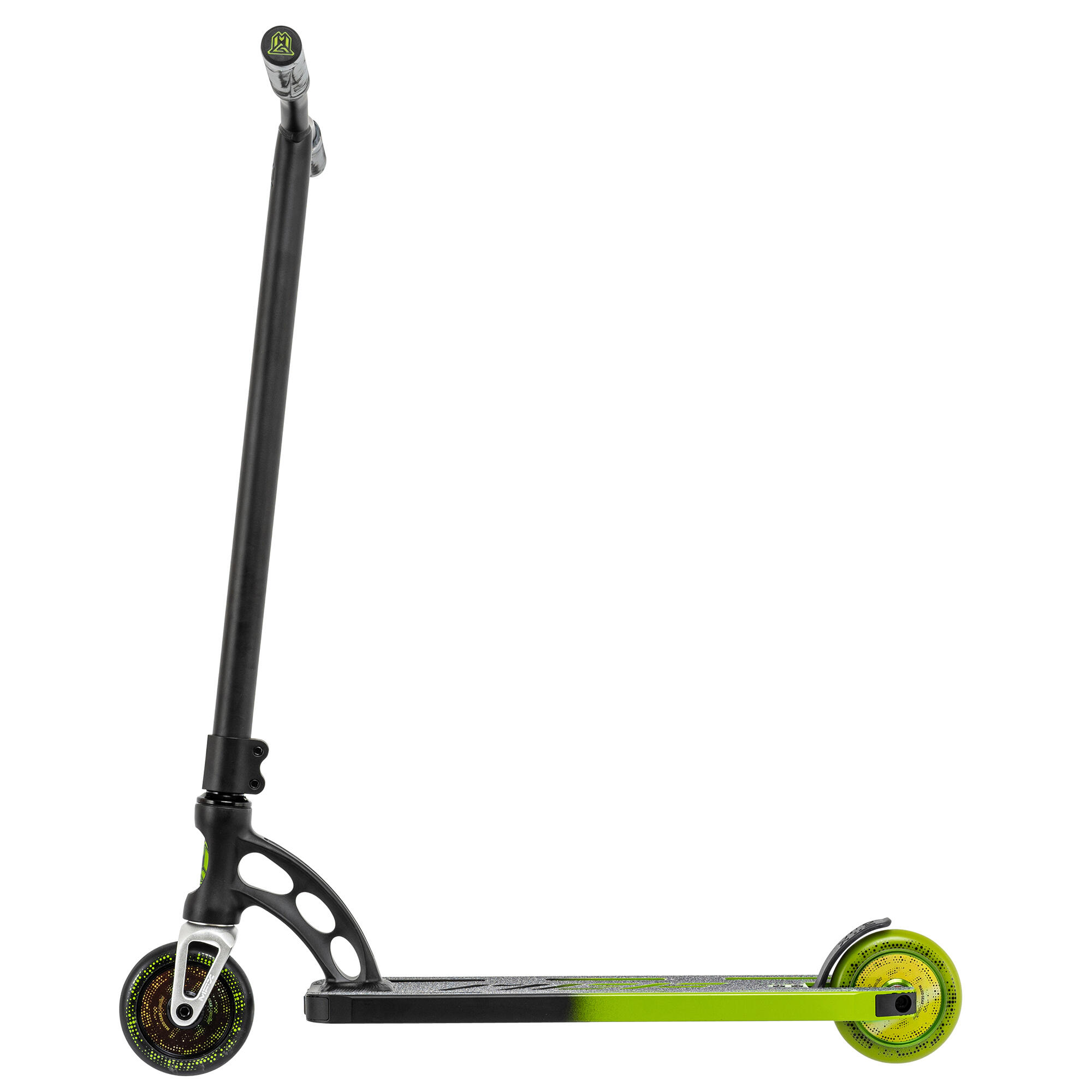 MGP VX Origin Pro Trottinette freestyle Faded en noir et vert 3/5