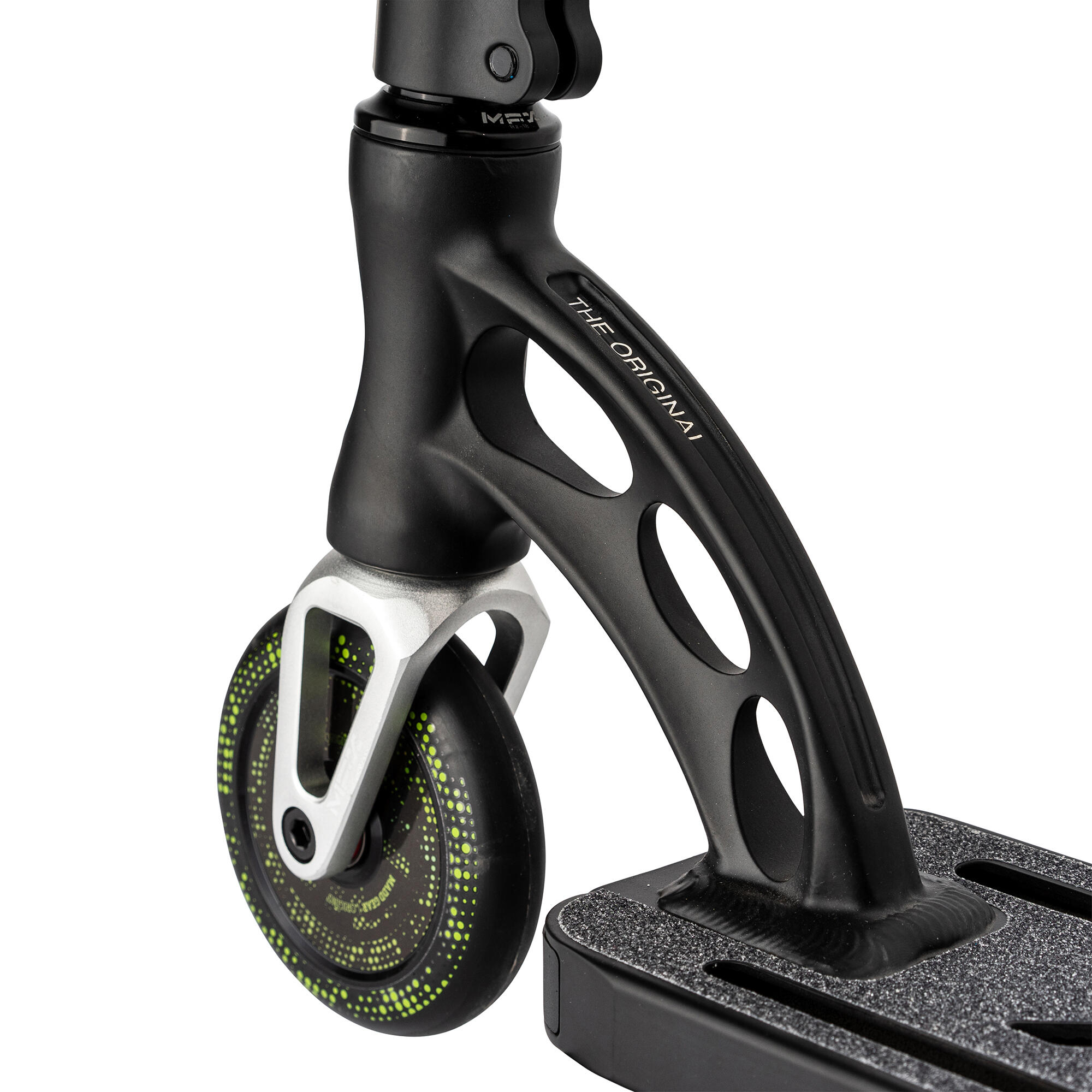 MGP VX Origin Pro Trottinette freestyle Faded en noir et vert 2/5