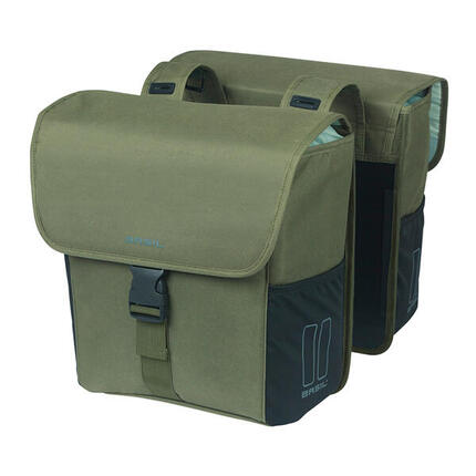 Sac à dos double Go, vert foncé