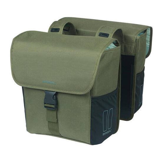 Sac à dos double Go, vert foncé