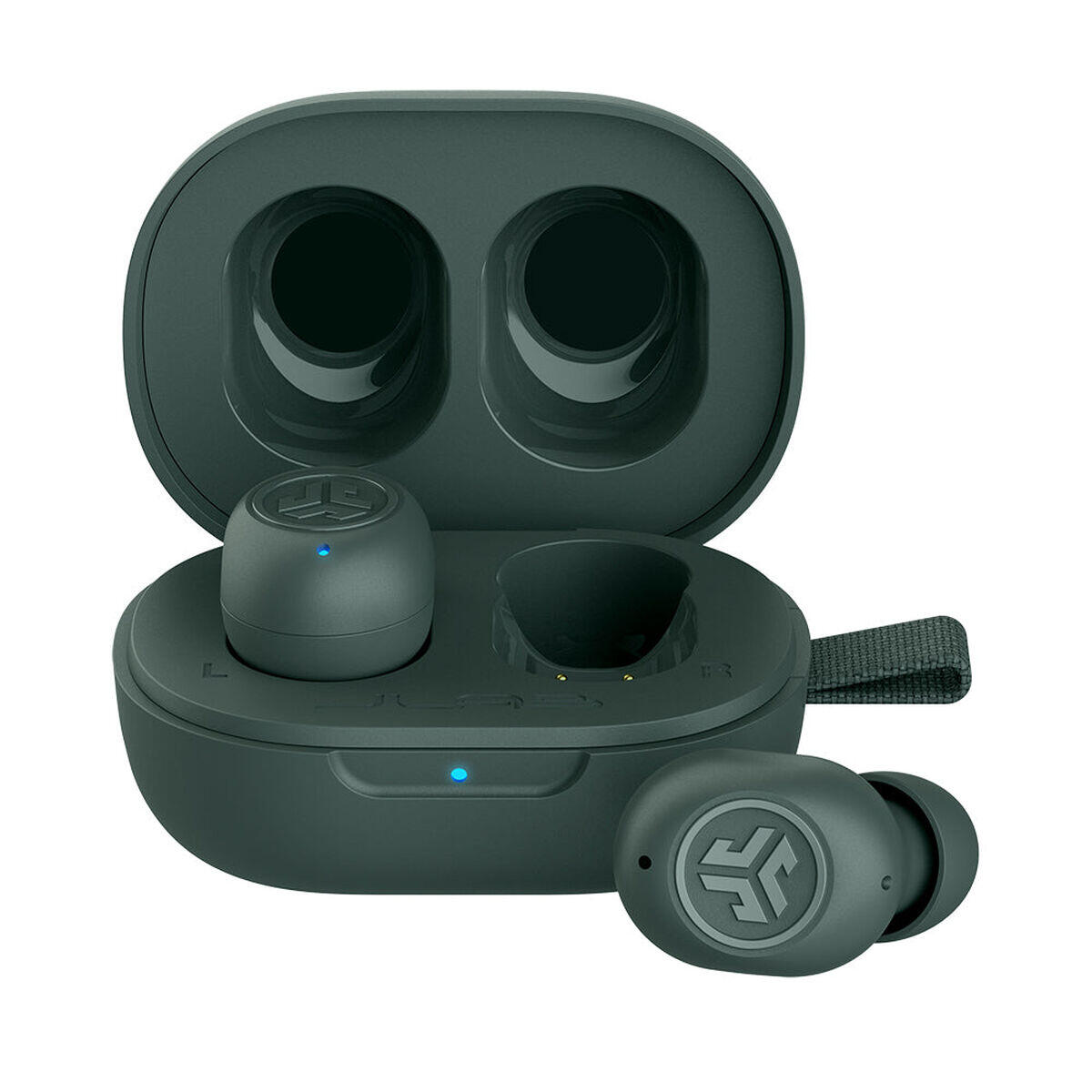 Auriculares sem fios com estojo de carregamento jlab ieuebjbminirsge124 cinzento