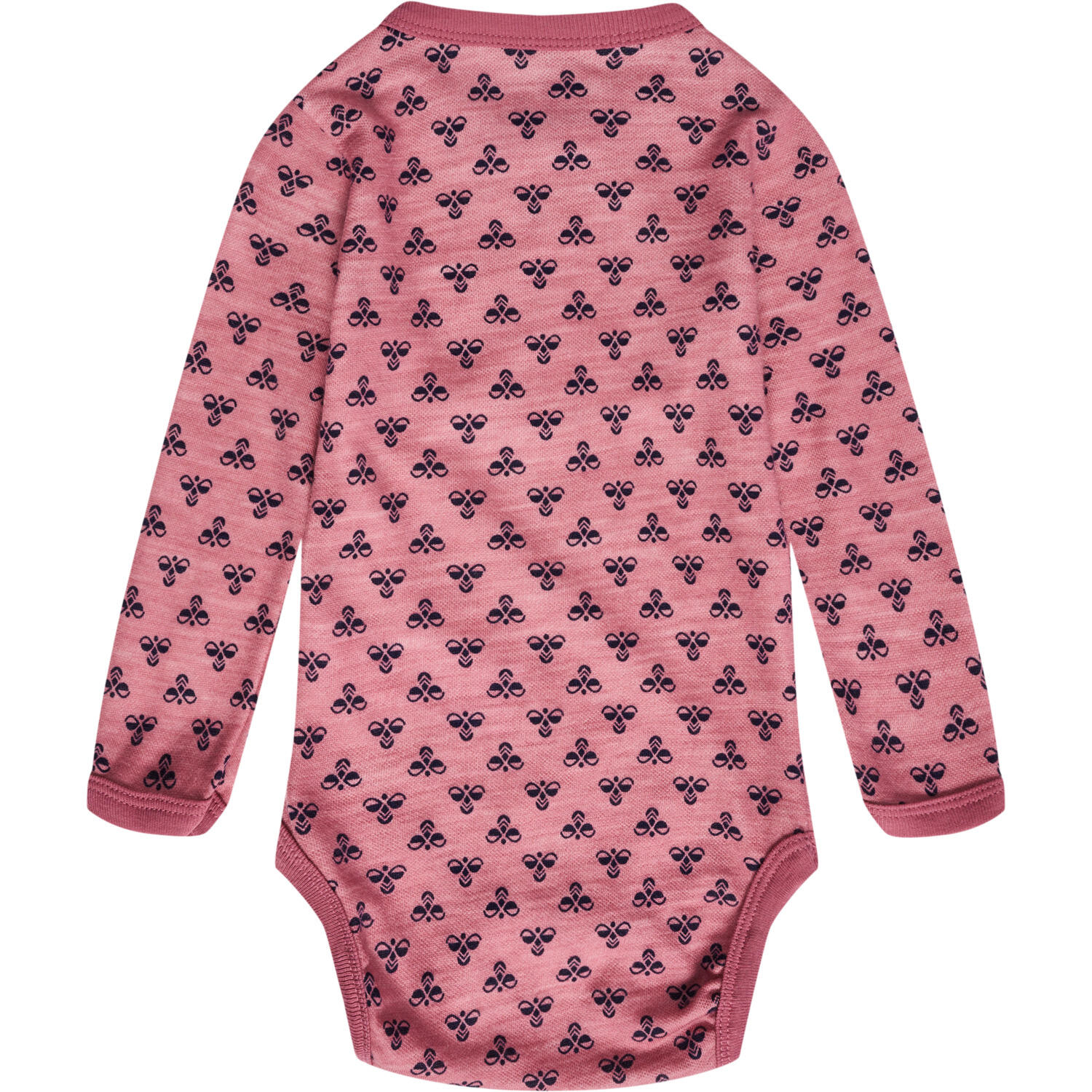 Body da bambina a maniche lunghe Hummel Bambo 2/3