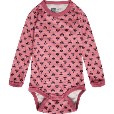 Baby-Body für Mädchen mit langen Ärmeln Hummel Bambo
