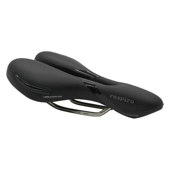 Sella con protezione laterale ed elastomero Selle Royal Respiro Loisir Max Athle