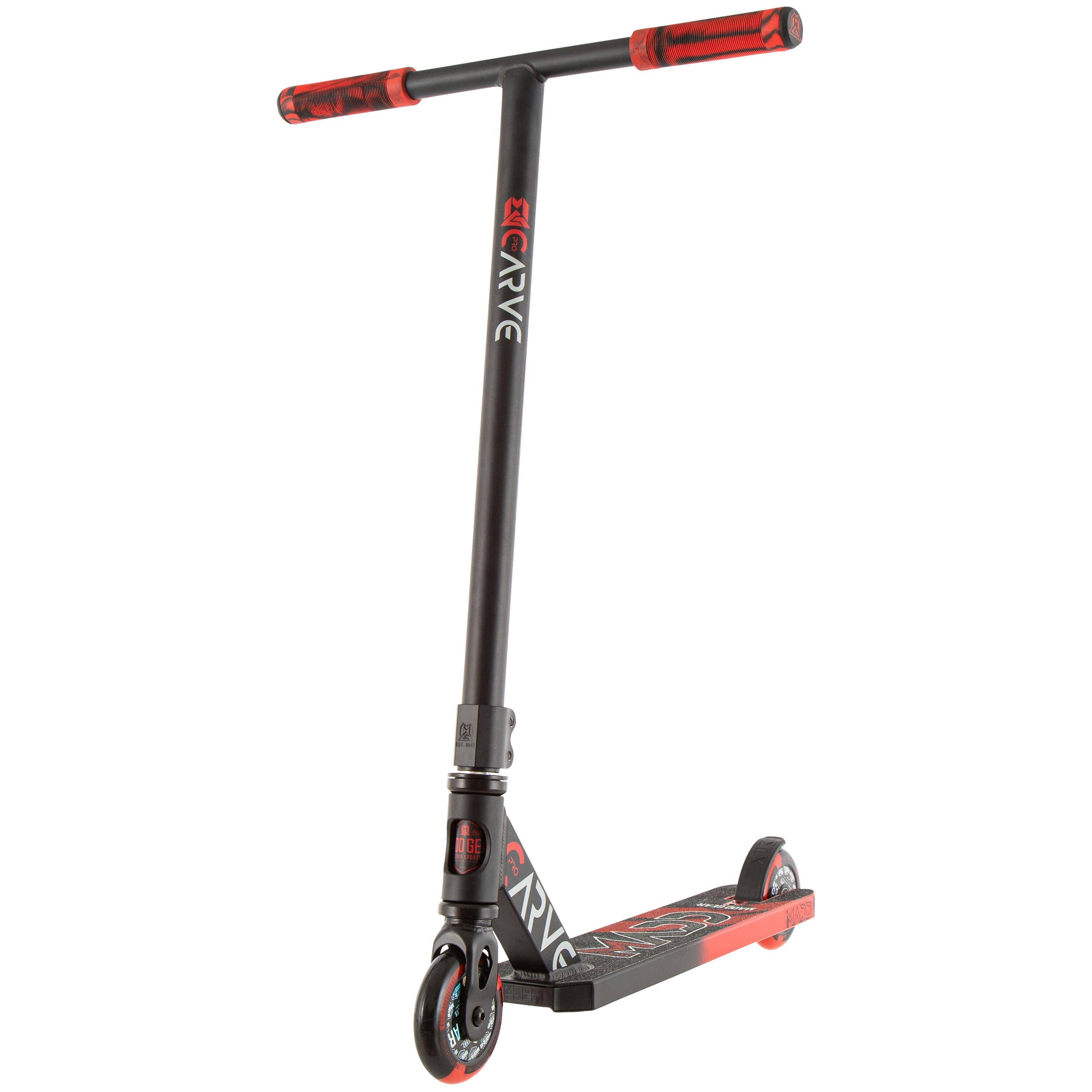 MADD GEAR PRO Stunt Scooter Freestyle Roller MGP Madd Gear Carve Pro X rot - schwarz