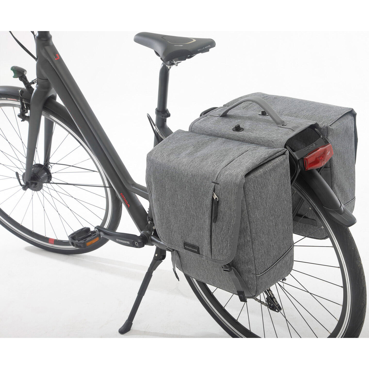 Borsa doppia Nova Doppia staccabile, grigio 5/5