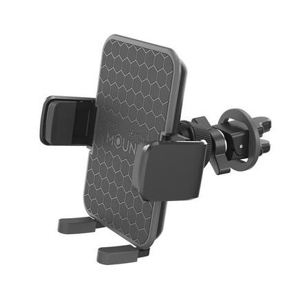 Steun voor mobiele telefoons Celly MOUNTVENTPLUSBK Plastic