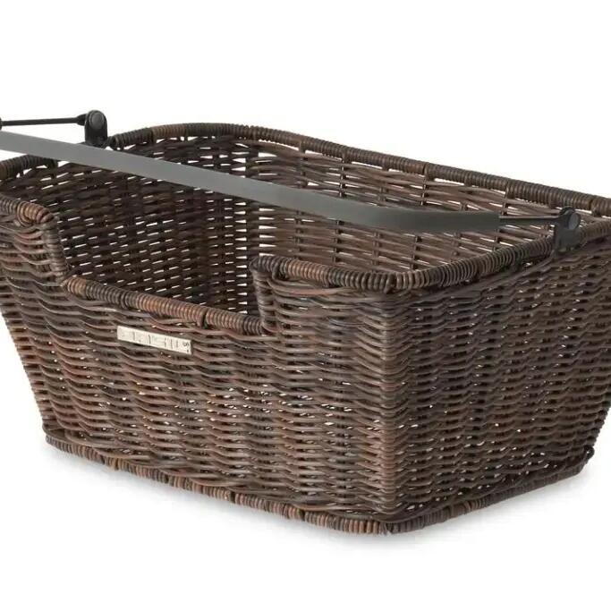 Hinterradkorb "Capri Rattan Look Flex"